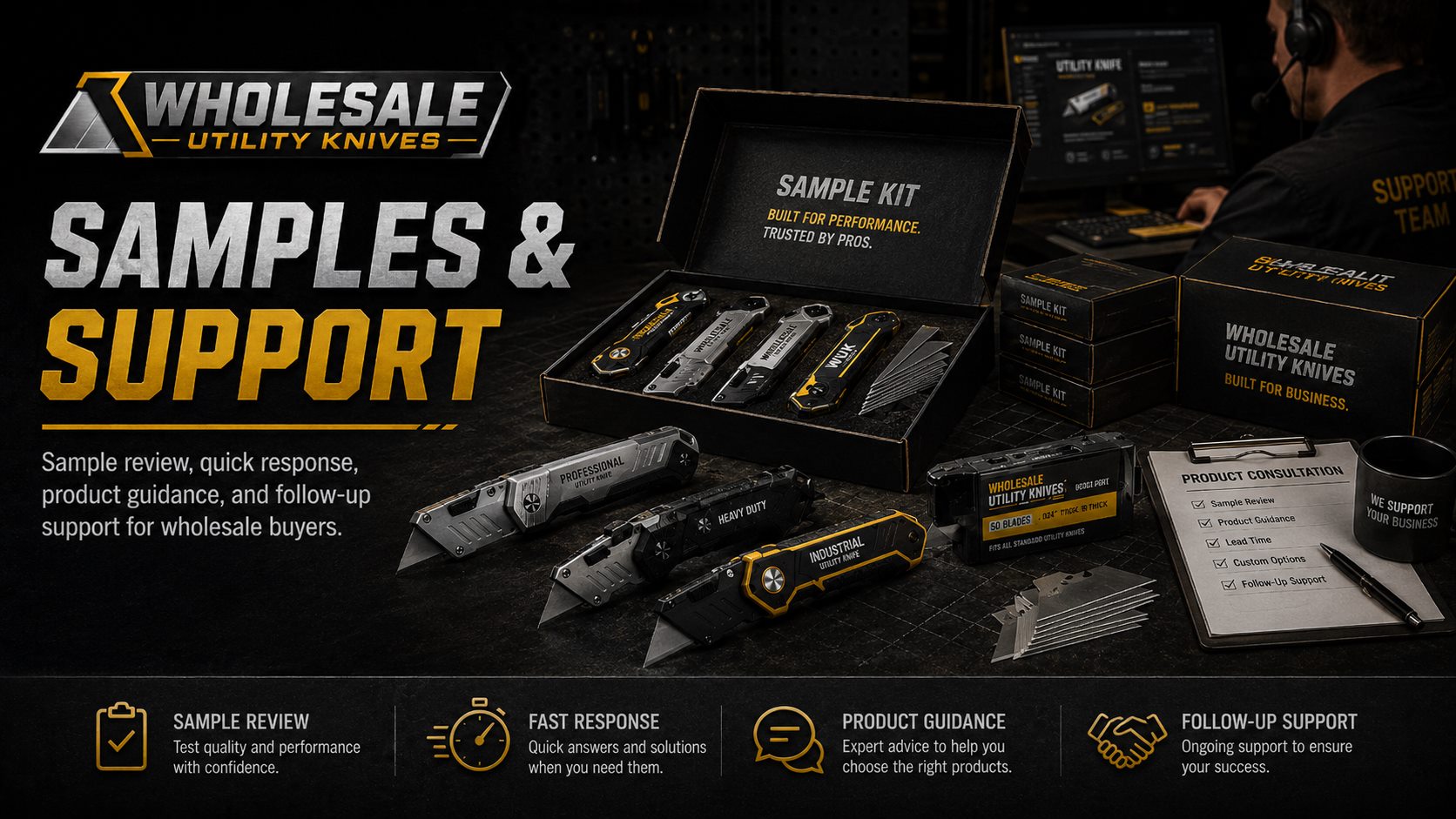 Sample review for Hook Blade Utility Knife Bulk Supply RX-004