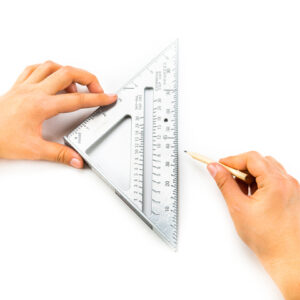Scale Ruler stainless steel, HEXON-1600469549854