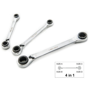 Hand Wrench 4in, HEXON-1600492236858
