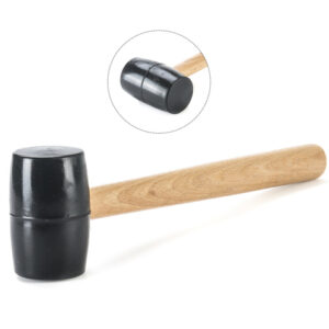 Rubber Mallet wood handle, HEXON-1600587742485