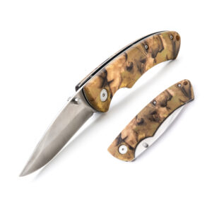 Personalized Oem Custom logo Outdoor Edc Camping Tools One Hand Opening Camo Tactical Knife Pocket Folding Knife