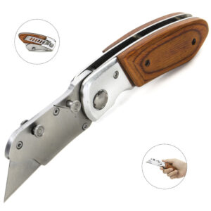 Folding Knife wood handle, HEXON-1601273142167