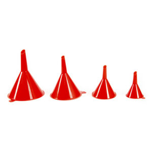 Plastic Funnel 4pc, HEXON-1601348110115